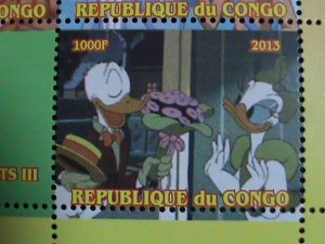 CONGO DISNEY STAMP:2013-MAGIC MOMENTS III-MNH S/S SHEET  VERY FINE