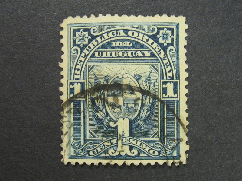 uruguay   scott #75 f-vf used