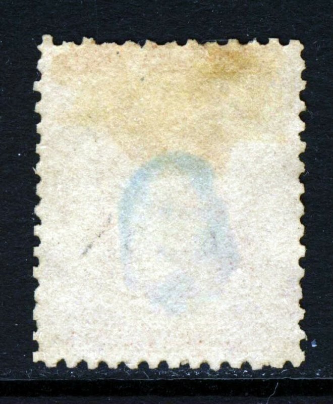 NEVIS Queen Victoria 1862 1d. Lake Greyish Paper Perf.13 SG 1 MNG