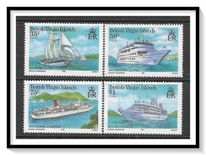 Virgin Islands #524-527 Cruise Ships Set MNH