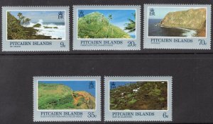 PITCAIRN ISLANDS SCOTT 198-202