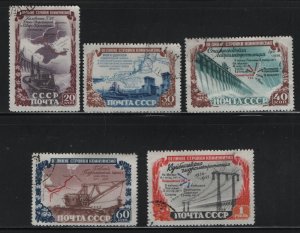 RUSSIA 1598-1602  USED  SET