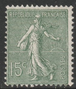 France Scott 139 - SG316c, 1903 Sower 15c MH*