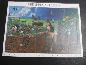 United States Scott  3506 -Great Plains Prarie Mint Sheet of  10 34 cent stamps