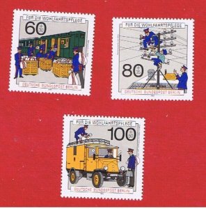 Germany  #9NB283-285  MNH OG  Occupation Stamps  Free S/H