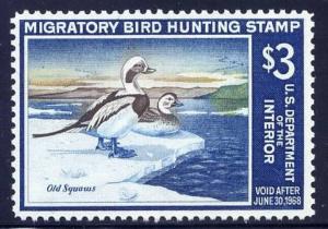 #RW34 SUPERB MNH OG-GEM 1967 DUCK STAMP L@@K!!