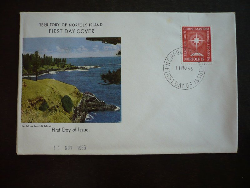 Postal History - Norfolk Island - Scott# 65 - First Day Cover
