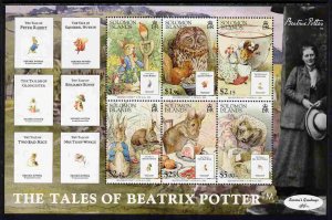 SOLOMON ISLANDS - 2006 - Beatrice Potter Tales -Perf Min Sheet-Mint Never Hinged