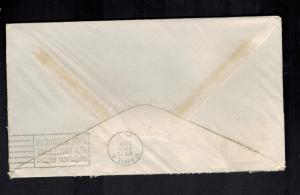 1937 Macau First Flight Cover FFC to Manila Philippines pan American Airlines 2