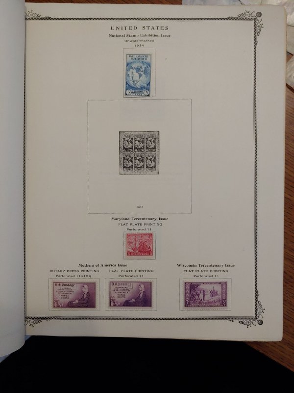 UNITED STATES COLLECTION IN MINUTEMAN ALBUM 1800's-1960's SEE SCANS