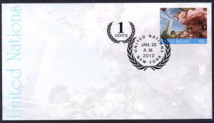 UN New York U32 U/A FDC