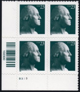 US Scott 3618 23¢ George Washington MNH Booklet Single 2002 Classic Stamp