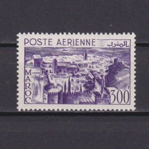 FRENCH MOROCCO 1951, Sc# C40, CV $24, Air mail, MNH