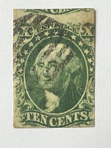 US 13 Used (CV $750) George Washington KSPhilatelics (A40S004)