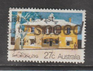 SC834 1982 Australia Historic Post Offices used