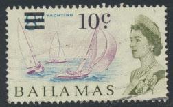 Bahamas  SG 279 SC# 236 Used  OPT Decimal Currency 1966