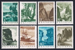 Bulgaria 1681-1688, MNH. Mi 1802-1809. Bulgarian scenes,1 968. Lakes, Mountains,