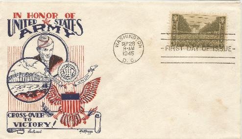 US Army fdc #934