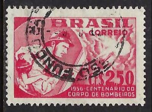 Brazil 837 VFU FIREFIGHTER Y421-2