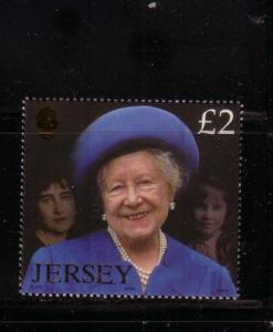 Jersey  Sc 1041 2002 £2 Queen Mother Memorial stamp mint NH