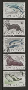 Russia Scott Cat # 3882-3886 Used (CTO)