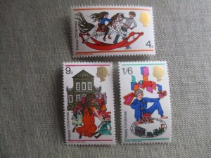 Great Britain, Scott#572-574,MNH