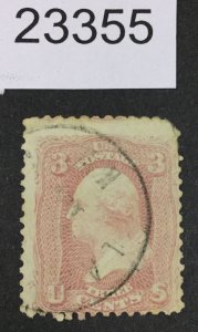 US STAMPS #64b USED LOT #23355
