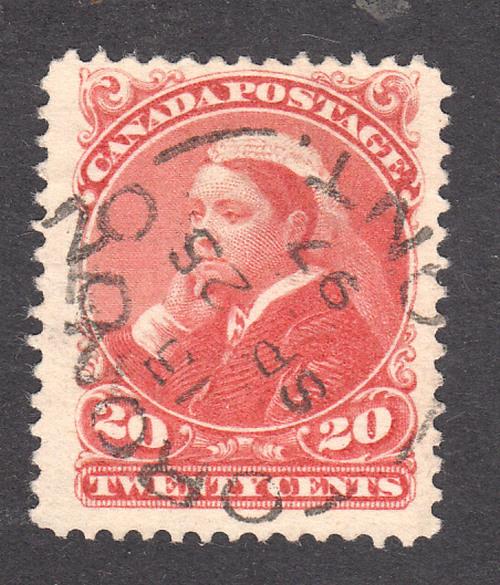 Canada #46  Used  VF  CDS       - Lakeshore P...