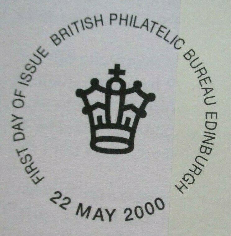 2000 First Day Covers Complete Philatelic Bureau Edinburgh 1 London Used Typed