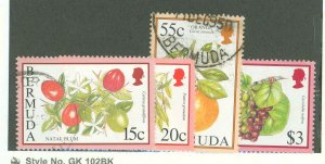 Bermuda #671/682  Multiple