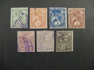 Ethiopia #1-7 Used/Mint HInged p2403.4807