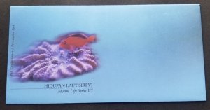 *FREE SHIP Malaysia Marine Life Series VI 2004 Whale Dolphin Octopus (p.pack MNH