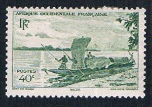 French West Africa 38 MLH Trading Canoe (BP1006)
