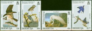 Bermuda 1985 Audubon Set of 4 SG490-493 V.F MNH