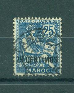 French Morocco sc# 18 used cat value $3.25