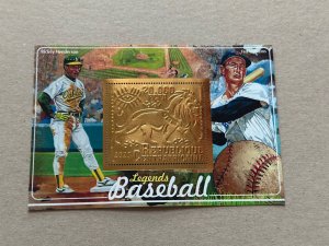 Sport. Baseball 2023 year 6 blocks Foil. Bronze perforated  NEW MNH**