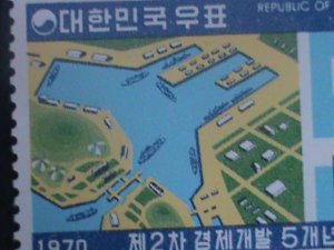 ​KOREA-1967-SC#575-2ND ECONOMIC DEVELOPMENT 5 YEARS PLAN-MNH VF-LAST ONE-