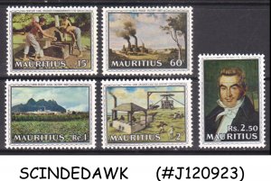 MAURITIUS - 1969 PAINTINGS - 5V - MINT NH