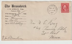 U.S Scott 406 on cover
