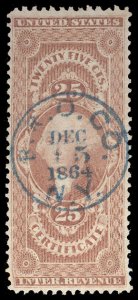 U.S. REV. FIRST ISSUE R44c  Used (ID # 98654)