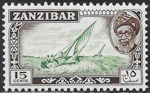 Zanzibar 252 MNH - Sultan Khalifa bin Harub - Dhows