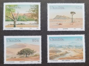 *FREE SHIP Namibia Namib Desert 1993 Tree Mountain Landscape Dunes (stamp) MNH