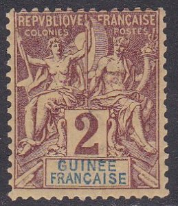 French Guinea Sc #2 Mint Hinged