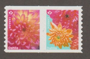 Canada 3236a  Dahlia  MNH