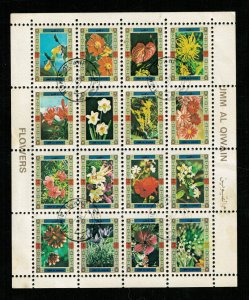 Flowers, Block, MNH, ** (R-607)