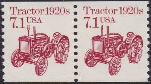 2127 Tractor Coil Pair MNH