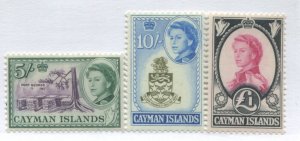 Cayman Islands QEII 1962 5/ tp £1 mint o.g. hinged