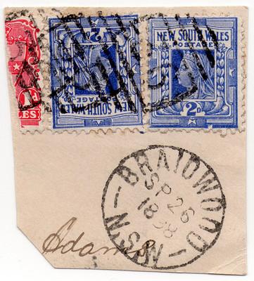 (I.B) Australia Postal : NSW Postmark Collection (Braidwood)