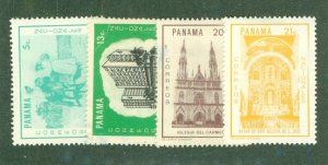 PANAMA 505-509 LESS 506 MH BIN $1.85