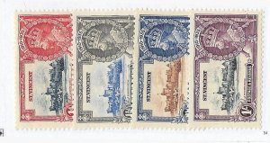 St Vincent Sc #134-137 Silver Jubilee set of 4 OG VF